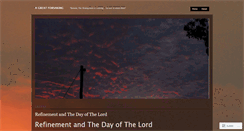 Desktop Screenshot of agreatforsaking.wordpress.com