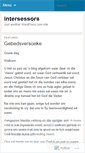 Mobile Screenshot of intersessors.wordpress.com