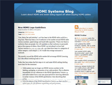 Tablet Screenshot of hdmisystems.wordpress.com