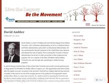 Tablet Screenshot of naspa10legacy.wordpress.com