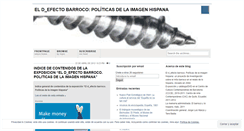 Desktop Screenshot of eldefectobarroco.wordpress.com