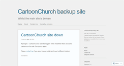 Desktop Screenshot of cartoonchurch.wordpress.com