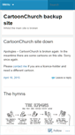 Mobile Screenshot of cartoonchurch.wordpress.com