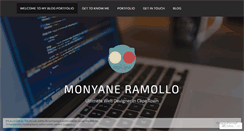 Desktop Screenshot of monyane.wordpress.com