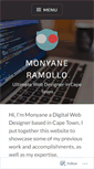 Mobile Screenshot of monyane.wordpress.com