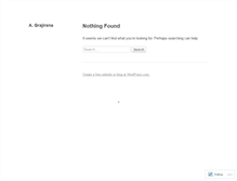 Tablet Screenshot of agrajirena.wordpress.com