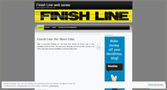 Desktop Screenshot of finishlineseries.wordpress.com