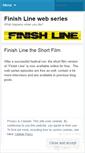 Mobile Screenshot of finishlineseries.wordpress.com