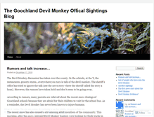 Tablet Screenshot of goochlanddevilmonkey.wordpress.com