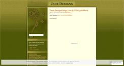 Desktop Screenshot of jadedesigns.wordpress.com