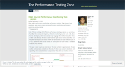 Desktop Screenshot of performancetestingzone.wordpress.com