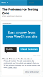 Mobile Screenshot of performancetestingzone.wordpress.com