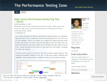 Tablet Screenshot of performancetestingzone.wordpress.com