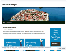 Tablet Screenshot of ezequielberges.wordpress.com