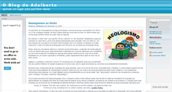 Desktop Screenshot of adalbertus.wordpress.com