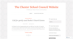 Desktop Screenshot of chesterparents.wordpress.com