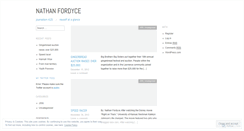 Desktop Screenshot of nathanfordyce.wordpress.com