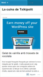Mobile Screenshot of cuinatxikipolit.wordpress.com