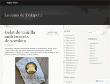 Tablet Screenshot of cuinatxikipolit.wordpress.com