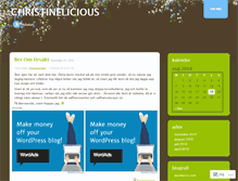Tablet Screenshot of christinelicious.wordpress.com