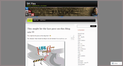 Desktop Screenshot of bkflex.wordpress.com