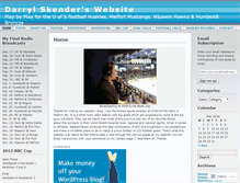 Tablet Screenshot of darrylskender.wordpress.com