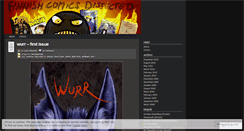 Desktop Screenshot of finnishcomicsdissected.wordpress.com