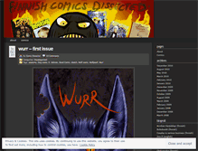 Tablet Screenshot of finnishcomicsdissected.wordpress.com