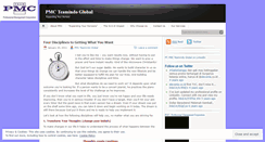 Desktop Screenshot of pmcquote.wordpress.com