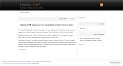 Desktop Screenshot of hackinginquiry.wordpress.com