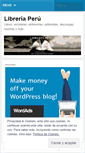 Mobile Screenshot of libreriaperu.wordpress.com
