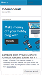 Mobile Screenshot of indomonorail.wordpress.com