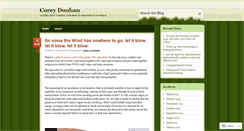 Desktop Screenshot of coreydoohan.wordpress.com