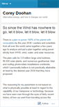 Mobile Screenshot of coreydoohan.wordpress.com