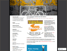 Tablet Screenshot of bikeshed.wordpress.com