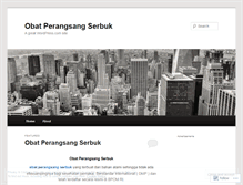 Tablet Screenshot of obatperangsangserbuk7.wordpress.com