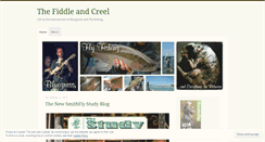 Desktop Screenshot of fiddleandcreel.wordpress.com