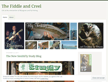 Tablet Screenshot of fiddleandcreel.wordpress.com