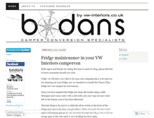 Tablet Screenshot of bodans.wordpress.com