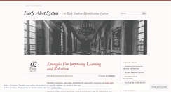 Desktop Screenshot of earlyalertsystem.wordpress.com