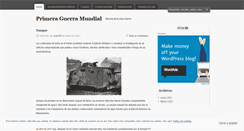 Desktop Screenshot of laprimeraguerramundial.wordpress.com