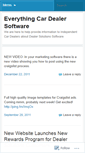 Mobile Screenshot of cardealersoftware.wordpress.com