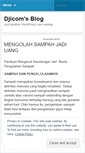 Mobile Screenshot of djicom.wordpress.com