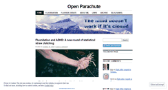 Desktop Screenshot of openparachute.wordpress.com