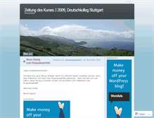 Tablet Screenshot of deutschkollegkursj2009.wordpress.com