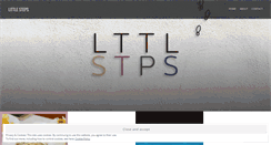 Desktop Screenshot of lttlstps.wordpress.com