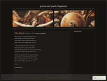 Tablet Screenshot of myopicpoets.wordpress.com