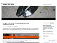 Tablet Screenshot of independancas.wordpress.com