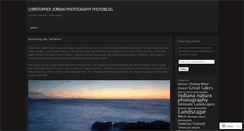 Desktop Screenshot of christopherjordanphotography.wordpress.com