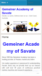 Mobile Screenshot of gemeineracademy.wordpress.com